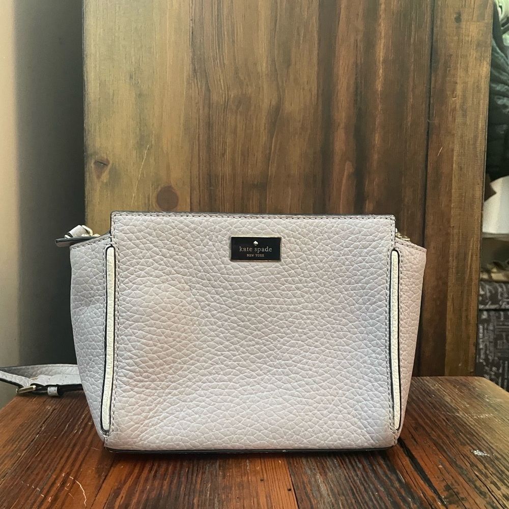 Kate Spade White Leather Crossbody Bag